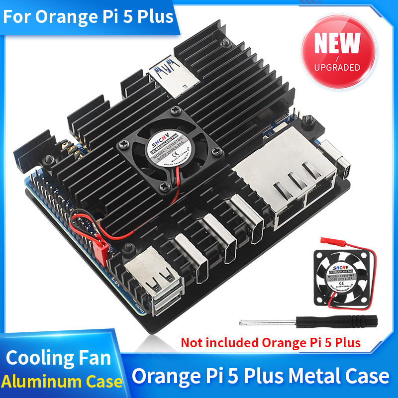 Turuncu Pi 5 artı alüminyum al - Orange Pi 5 Plus 32Gb incelemesi ve fiyatı